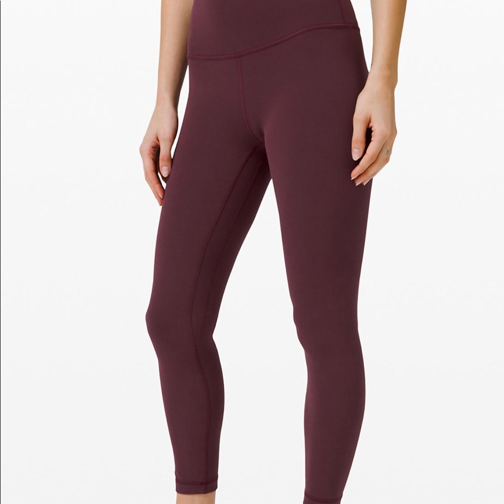 Lululemon align purple 25” size 4